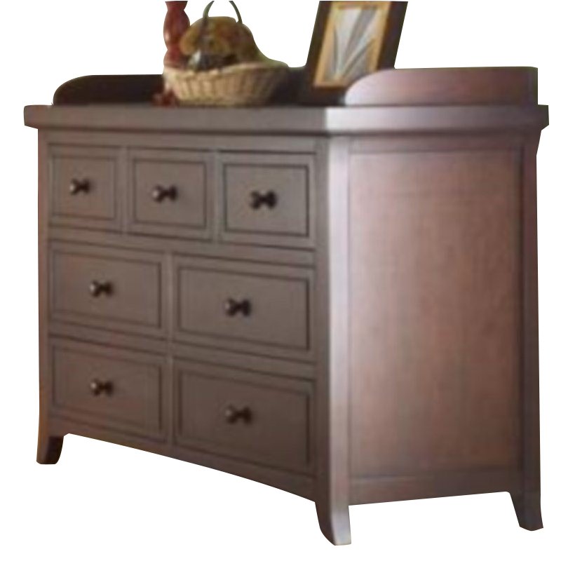 Sorelle Alex Double Dresser in Mocha Cafe - 1560-MC Sorelle Alex Double Dresser in Mocha Cafe - 1560-MC
