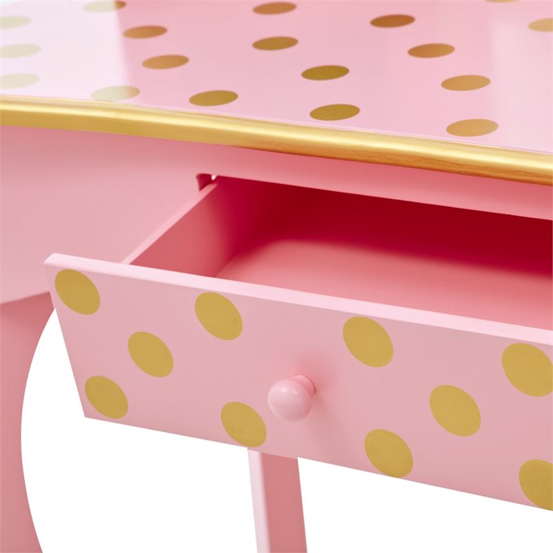 teamson polka dot vanity