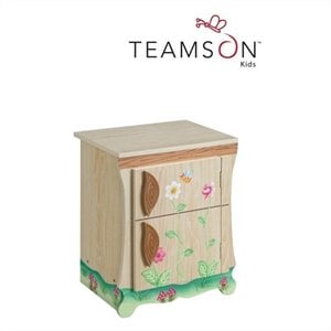 red vintage play kitchen