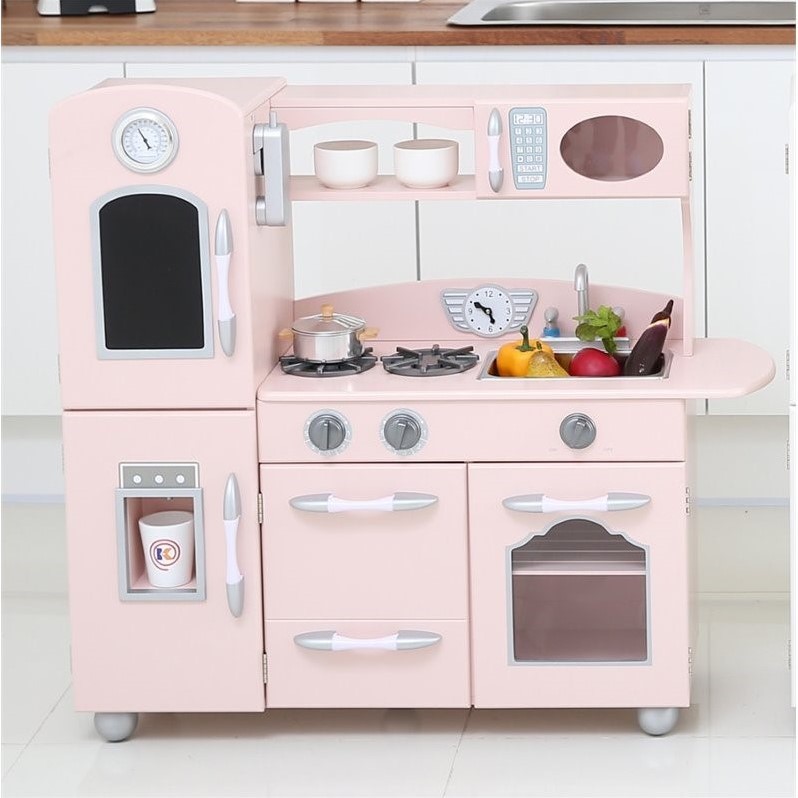 teamson pink kitchen