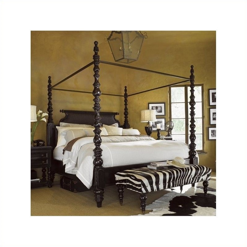 Tommy Bahama Home Kingstown Sovereign Poster Bed With Optional