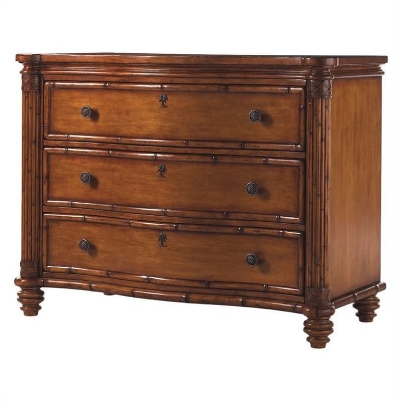 Tommy Bahama Home Island Estate Barbados Triple Dresser in Cherry ...