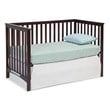 Stork Craft Hillcrest 3-in-1 Convertible Crib in Espresso