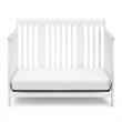 Stork Craft Tuscany 4-in-1 Convertible Crib in Gray