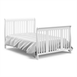 Stork Craft Tuscany 4-in-1 Convertible Crib in Gray
