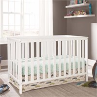 3 In 1 Convertible Crib In Gray 04510 23g