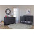 Storkcraft Alpine 4 in 1 Convertible Crib in Gray