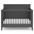 Storkcraft Solstice 4 in 1 Convertible Crib in Gray