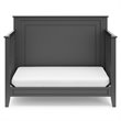 Storkcraft Solstice 4 in 1 Convertible Crib in Gray