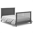 Storkcraft Solstice 4 in 1 Convertible Crib in Gray