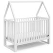 Storkcraft Orchard 5 in 1 Canopy Convertible Crib in White