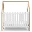 Storkcraft Orchard 5 in 1 Canopy Convertible Crib in Driftwood