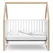 Storkcraft Orchard 5 in 1 Canopy Convertible Crib in Driftwood