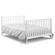 Storkcraft Orchard 5 in 1 Canopy Convertible Crib in Driftwood