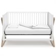 Storkcraft Equinox 3 in 1 Convertible Crib in White and Driftwood