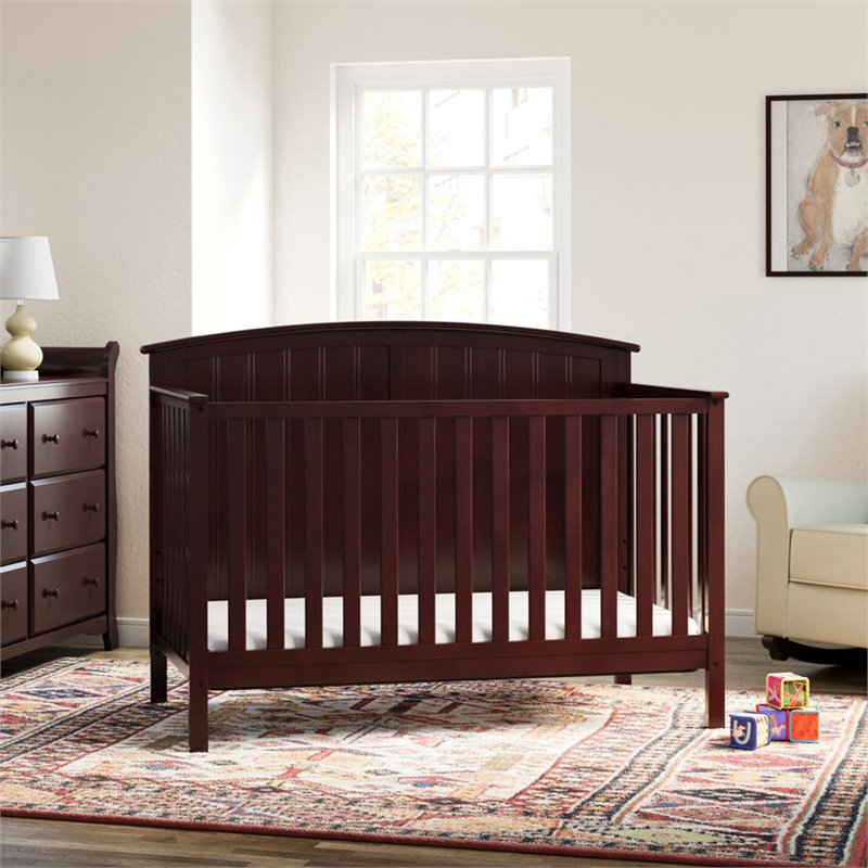 Storkcraft Steveston 4 In 1 Convertible Crib In Espresso 04520 819