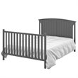 Storkcraft Steveston 3 Piece Convertible Crib Set in Gray
