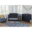 Storkcraft Steveston 3 Piece Convertible Crib Set in Gray