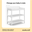 Storkcraft Alpine Changing Table in White