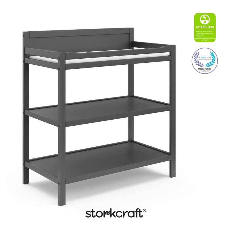 Storkcraft Alpine Changing Table in Gray