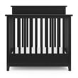 Storkcraft Petal Mini 4 in 1 Convertible Crib in Gray