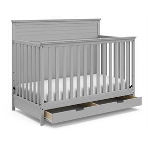 storkcraft homestead 4 in 1 convertible crib with drawer