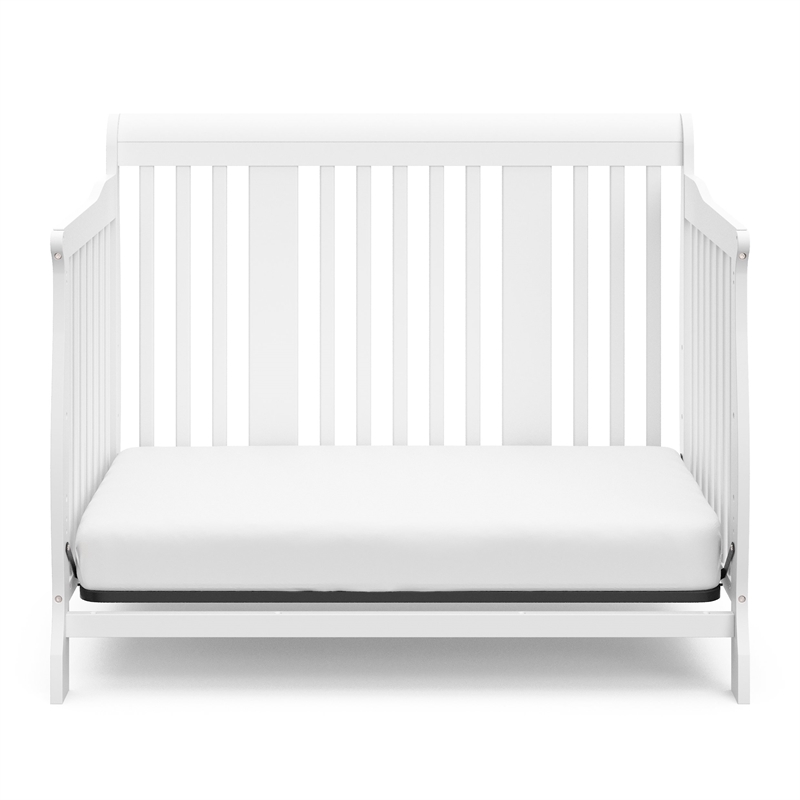 Stork Craft Tuscany 4-in-1 Stages Baby Crib in White
