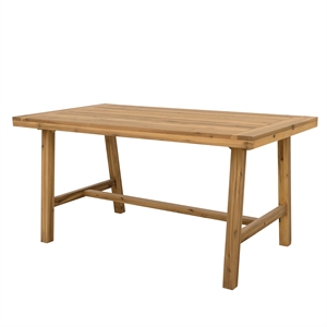 Vifah Miami Patio Picnic Table in Teak