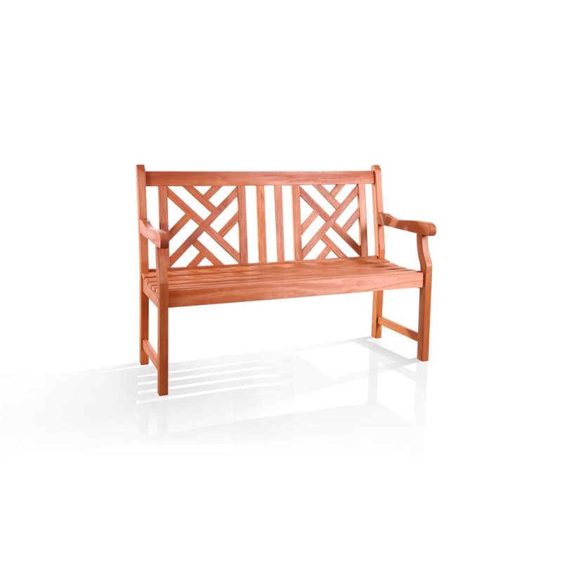 Vifah Malibu Outdoor 2-Seater Atlantic Bench