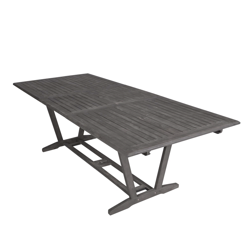 Vifah Renaissance Outdoor Hand-scraped Hardwood Rectangular Table
