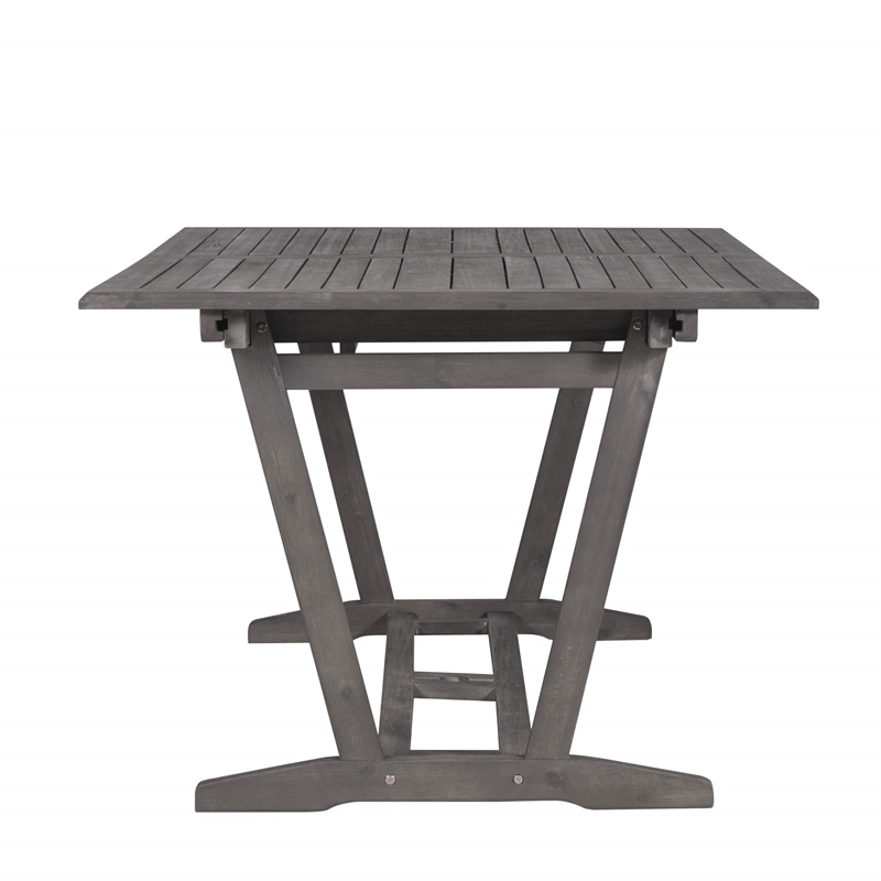 Vifah Renaissance Outdoor Hand-scraped Hardwood Rectangular Table