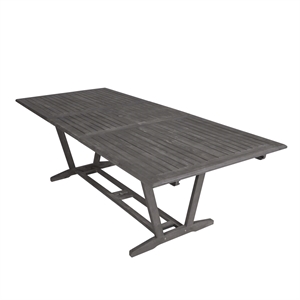 Vifah Renaissance Outdoor Hand-scraped Hardwood Rectangular Table