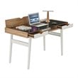 Techni Mobili Compact Computer Desk in Walnut
