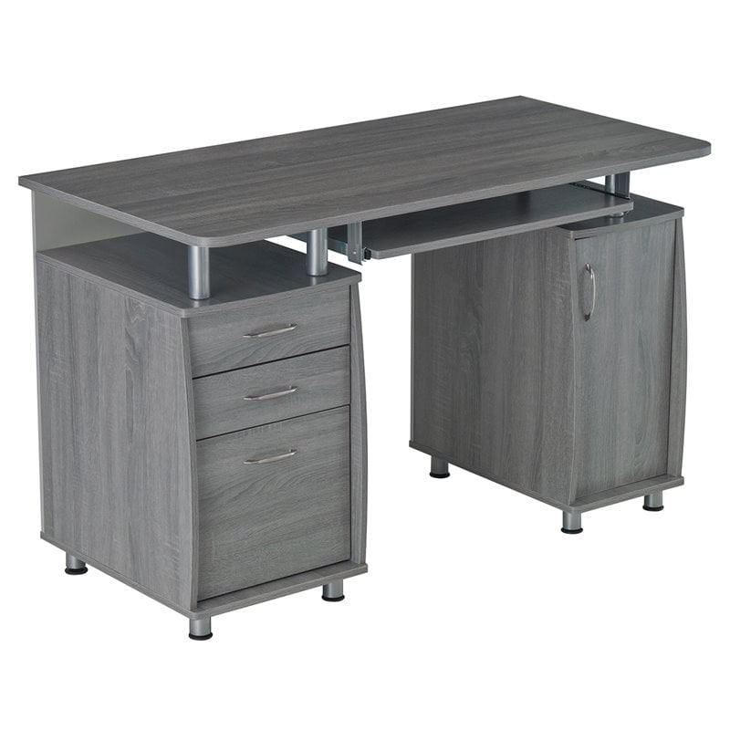 techni mobili desk gray