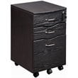 Techni Mobili 3 Drawer Mobile File Cabinet in Espresso