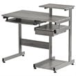 Techni Mobili Computer Desk in Gray