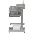 Techni Mobili Computer Desk in Gray