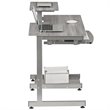 Techni Mobili Computer Desk in Gray
