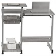Techni Mobili Computer Desk in Gray