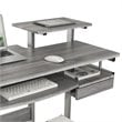 Techni Mobili Computer Desk in Gray