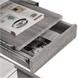 Techni Mobili Computer Desk in Gray