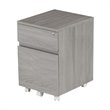 Techni Mobili 2 Drawer Mobile Vertical File Cabinet in Gray
