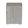 Techni Mobili 2 Drawer Mobile Vertical File Cabinet in Gray