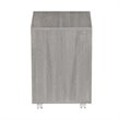 Techni Mobili 2 Drawer Mobile Vertical File Cabinet in Gray
