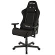 Techni Sport Ergonomic Adjustable Racing Game Chair in Black