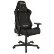 Techni Sport Ergonomic Adjustable Racing Game Chair in Black