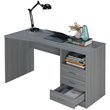 Techni Mobili Classic Writing Desk in Gray