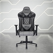 Techni Sport Polyurethane and Steel Frame XL-Ergonomic Gaming Chair in Gray
