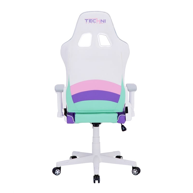 Techni Sport Polyurethane Fabric TS-42 Office-PC Gaming Chair in Kawaii