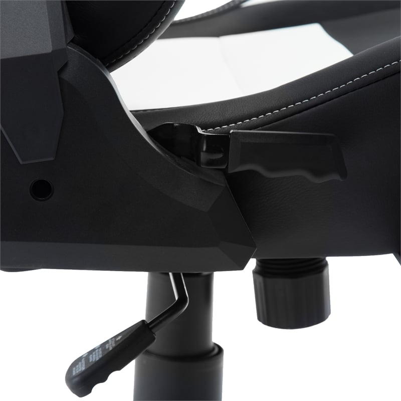 Techni Sport Polyurethane and Steel Frame TS-92 Office-PC Gaming Chair in White